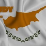 3D illustration of the Cyprus flag representing the 2025 student visa process for studying in Cyprus.